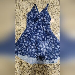 Nwt Bloomchic Plus Bathing Suit